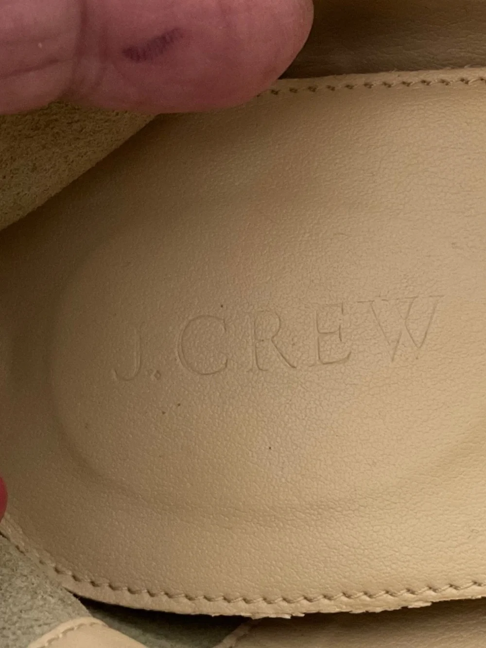 J. CREW Emma Black Leather Ballet Flats Size 10